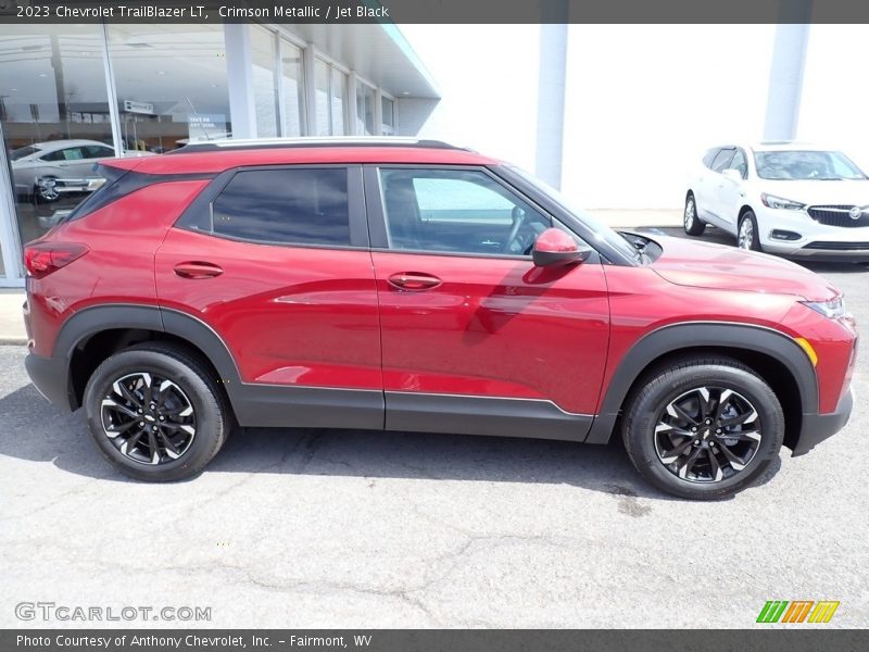 Crimson Metallic / Jet Black 2023 Chevrolet TrailBlazer LT