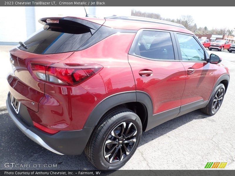 Crimson Metallic / Jet Black 2023 Chevrolet TrailBlazer LT