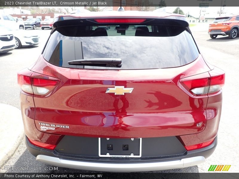 Crimson Metallic / Jet Black 2023 Chevrolet TrailBlazer LT