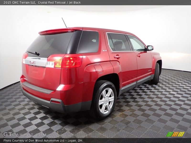 Crystal Red Tintcoat / Jet Black 2015 GMC Terrain SLE
