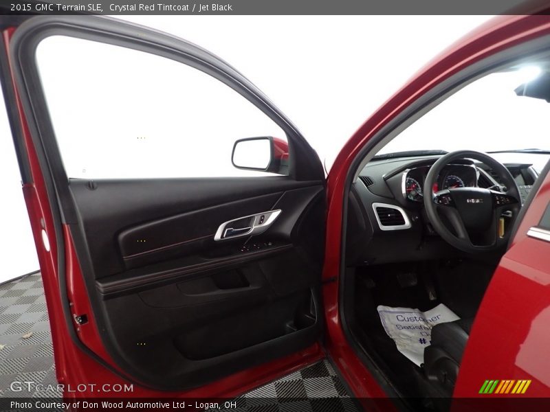 Crystal Red Tintcoat / Jet Black 2015 GMC Terrain SLE