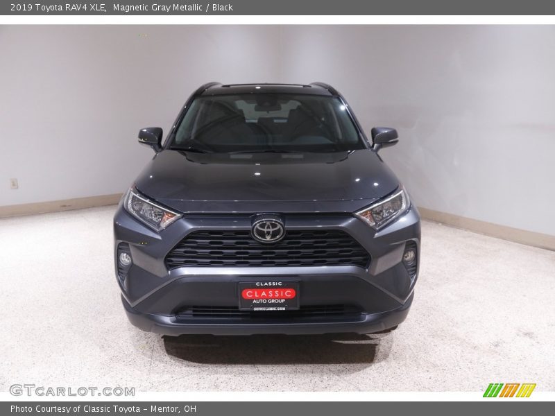 Magnetic Gray Metallic / Black 2019 Toyota RAV4 XLE