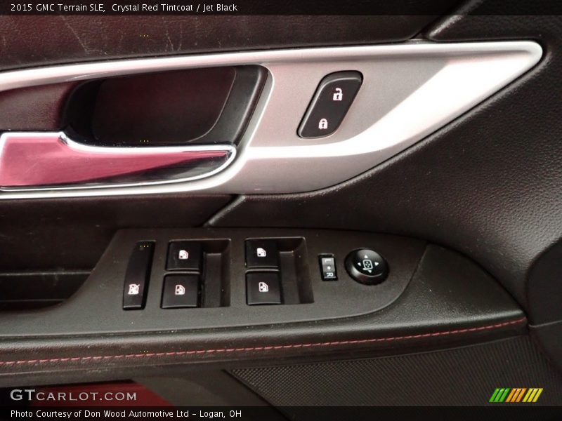 Crystal Red Tintcoat / Jet Black 2015 GMC Terrain SLE