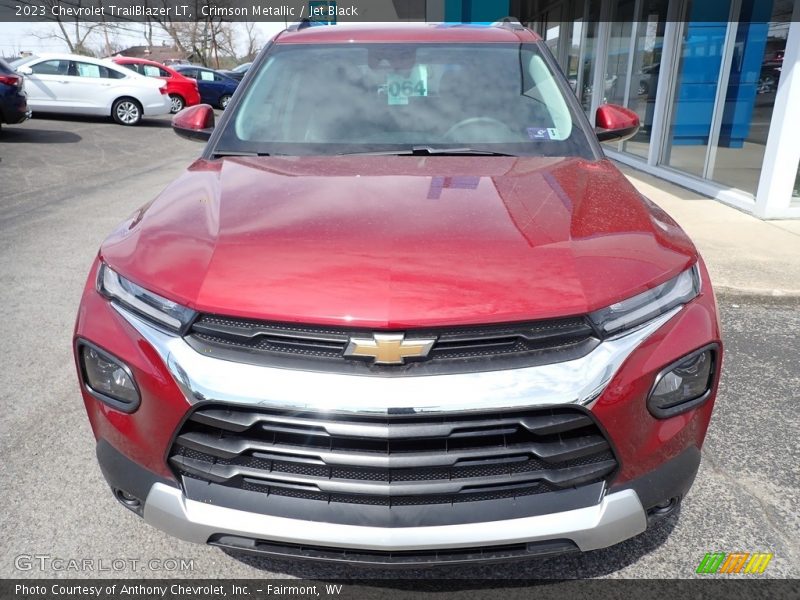 Crimson Metallic / Jet Black 2023 Chevrolet TrailBlazer LT