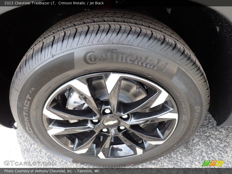 Crimson Metallic / Jet Black 2023 Chevrolet TrailBlazer LT