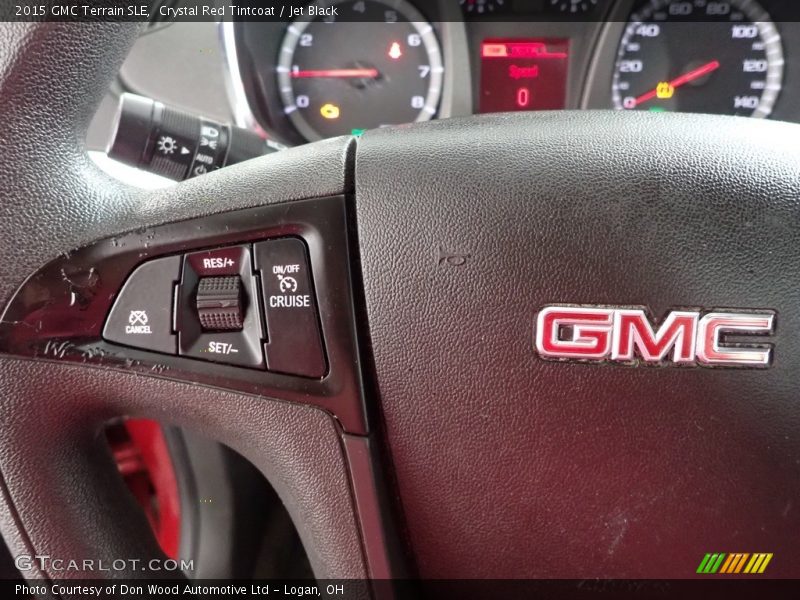 Crystal Red Tintcoat / Jet Black 2015 GMC Terrain SLE