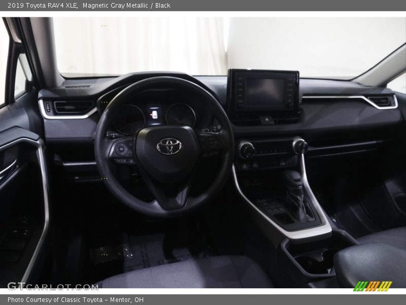 Magnetic Gray Metallic / Black 2019 Toyota RAV4 XLE
