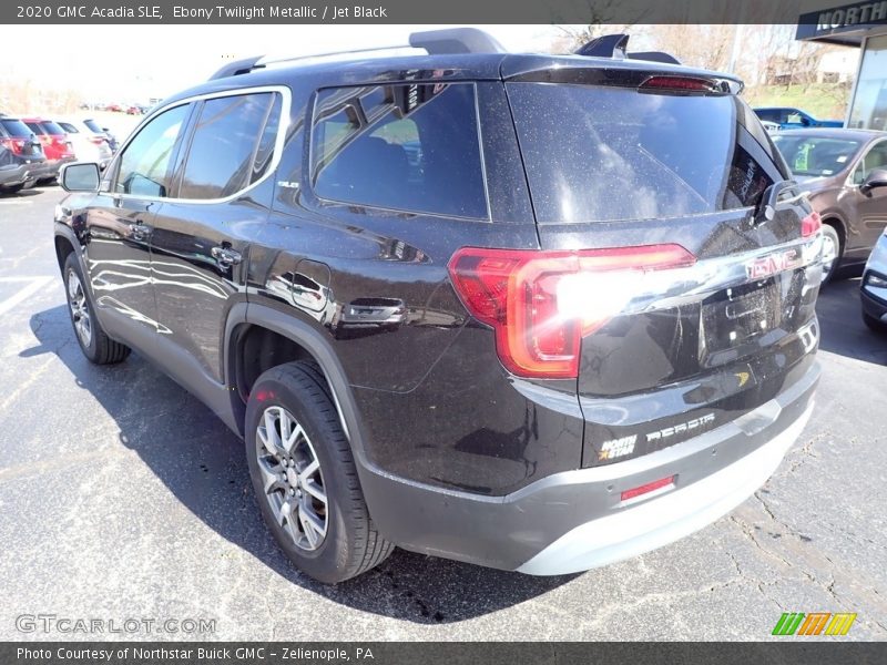 Ebony Twilight Metallic / Jet Black 2020 GMC Acadia SLE
