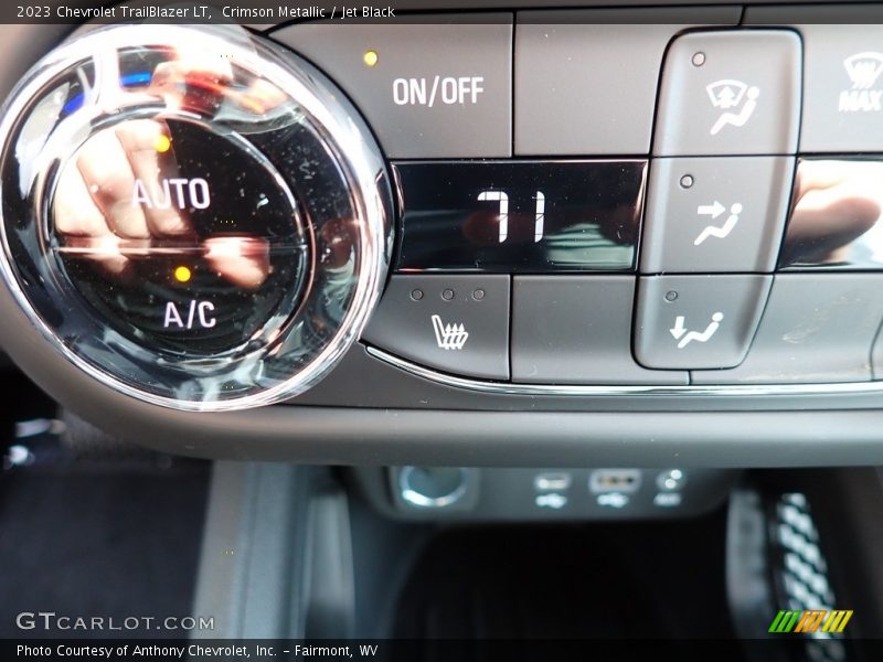 Crimson Metallic / Jet Black 2023 Chevrolet TrailBlazer LT