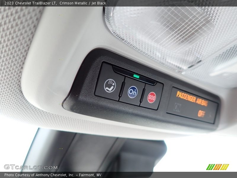 Crimson Metallic / Jet Black 2023 Chevrolet TrailBlazer LT