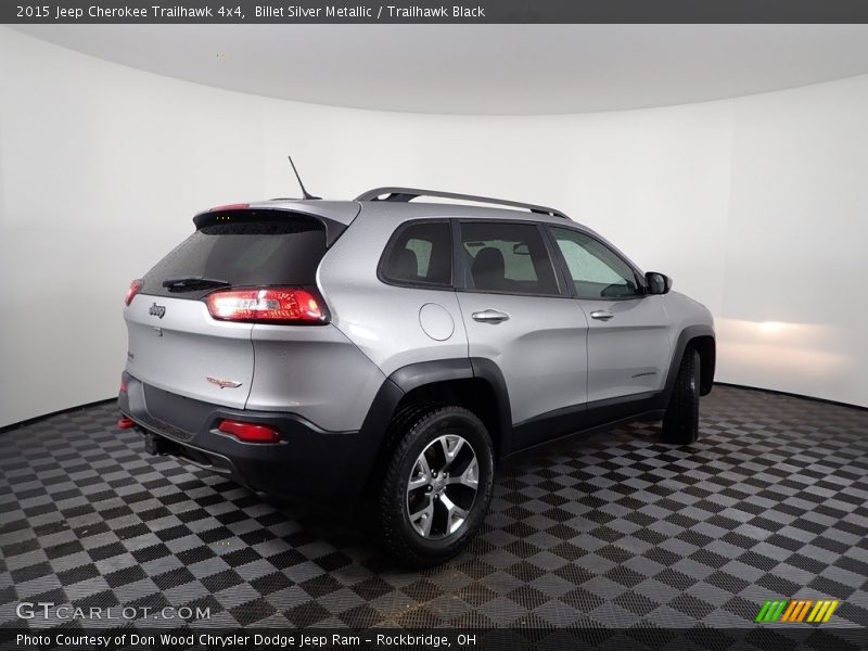Billet Silver Metallic / Trailhawk Black 2015 Jeep Cherokee Trailhawk 4x4