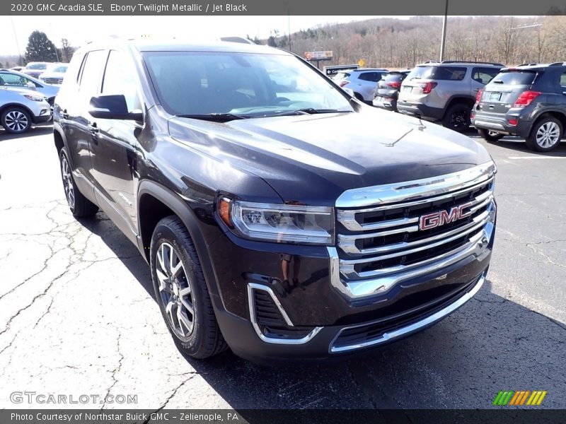 Ebony Twilight Metallic / Jet Black 2020 GMC Acadia SLE