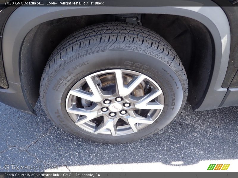 Ebony Twilight Metallic / Jet Black 2020 GMC Acadia SLE