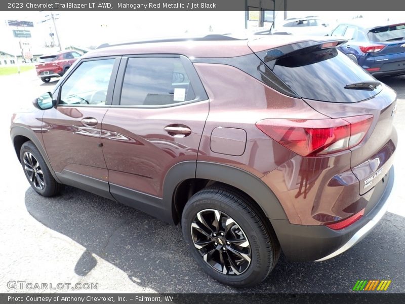 Mahogany Red Metallic / Jet Black 2023 Chevrolet TrailBlazer LT AWD