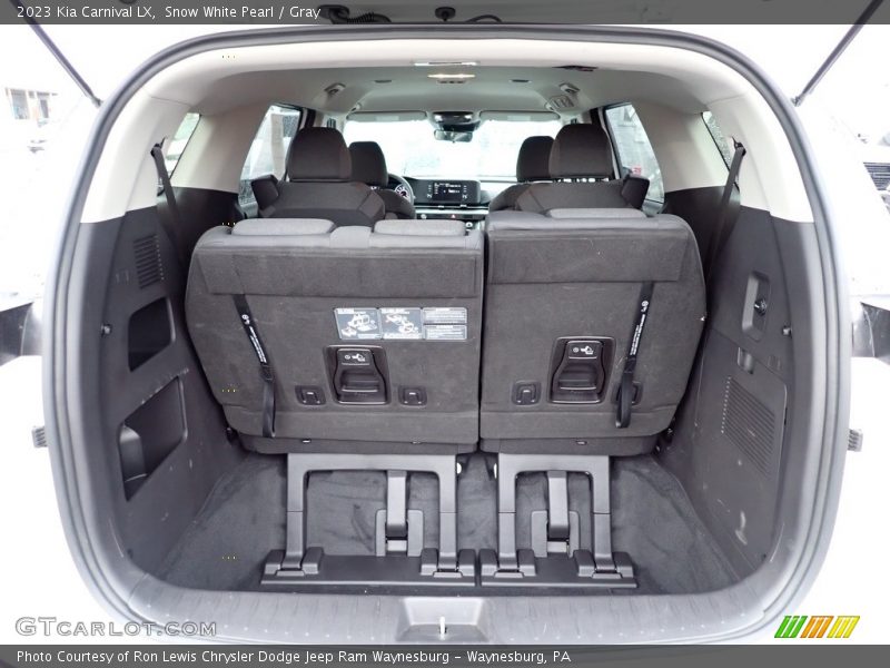 Snow White Pearl / Gray 2023 Kia Carnival LX