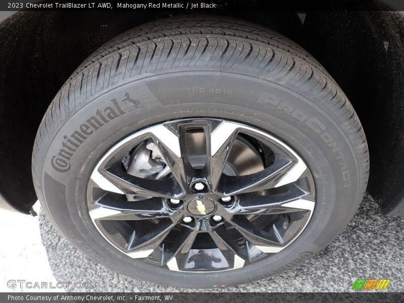 Mahogany Red Metallic / Jet Black 2023 Chevrolet TrailBlazer LT AWD