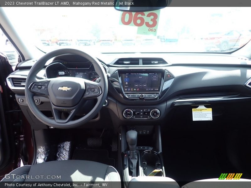 Mahogany Red Metallic / Jet Black 2023 Chevrolet TrailBlazer LT AWD