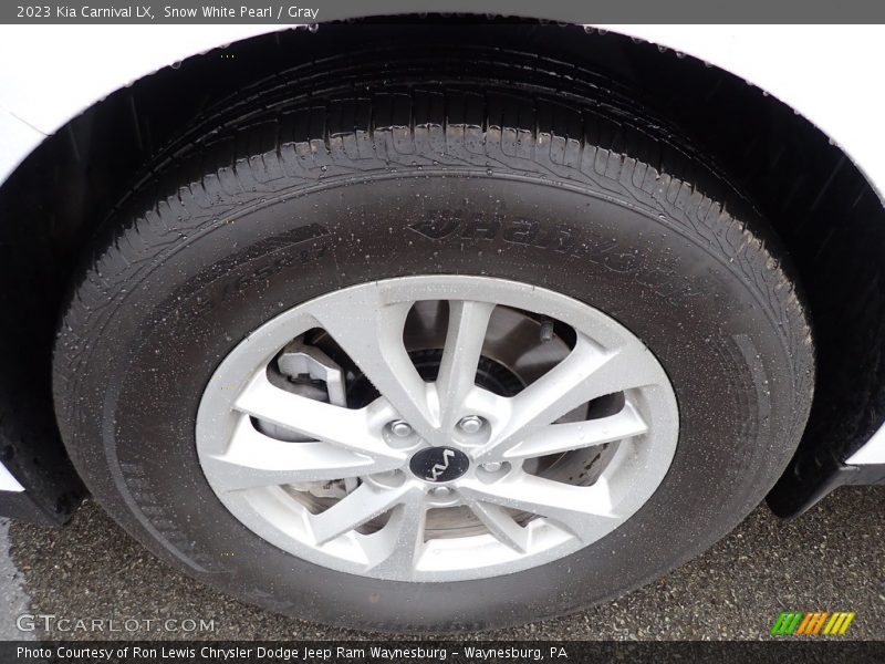 Snow White Pearl / Gray 2023 Kia Carnival LX