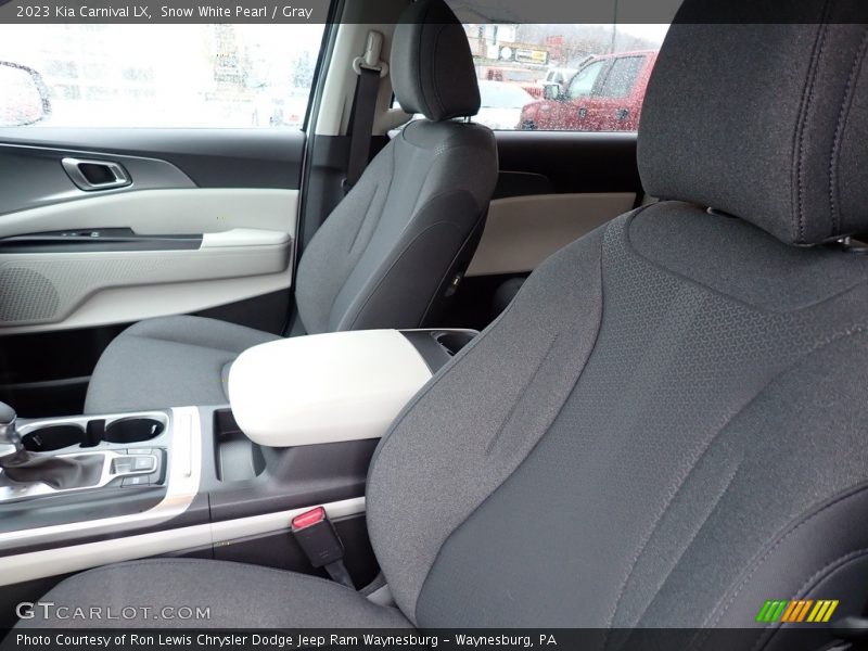 Front Seat of 2023 Carnival LX