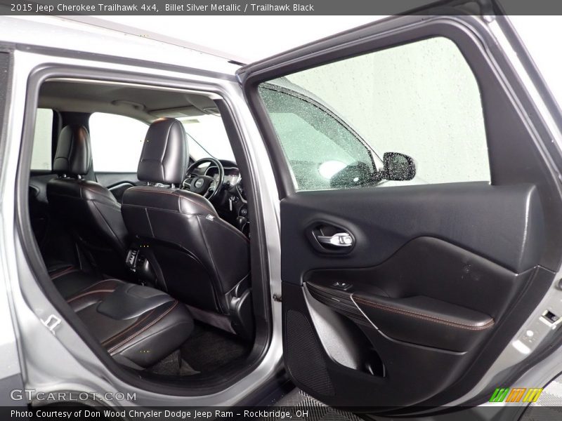 Billet Silver Metallic / Trailhawk Black 2015 Jeep Cherokee Trailhawk 4x4