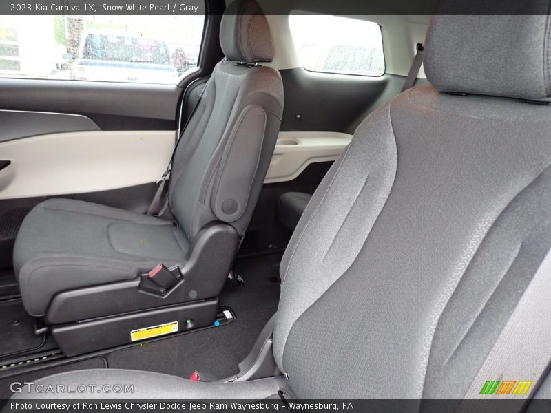 Snow White Pearl / Gray 2023 Kia Carnival LX