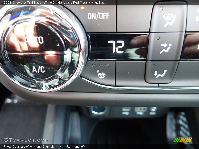 Controls of 2023 TrailBlazer LT AWD