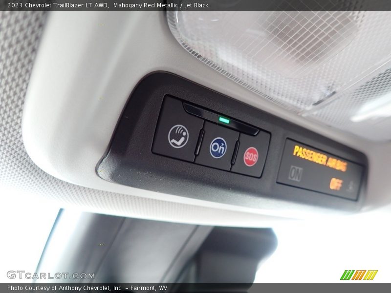 Mahogany Red Metallic / Jet Black 2023 Chevrolet TrailBlazer LT AWD