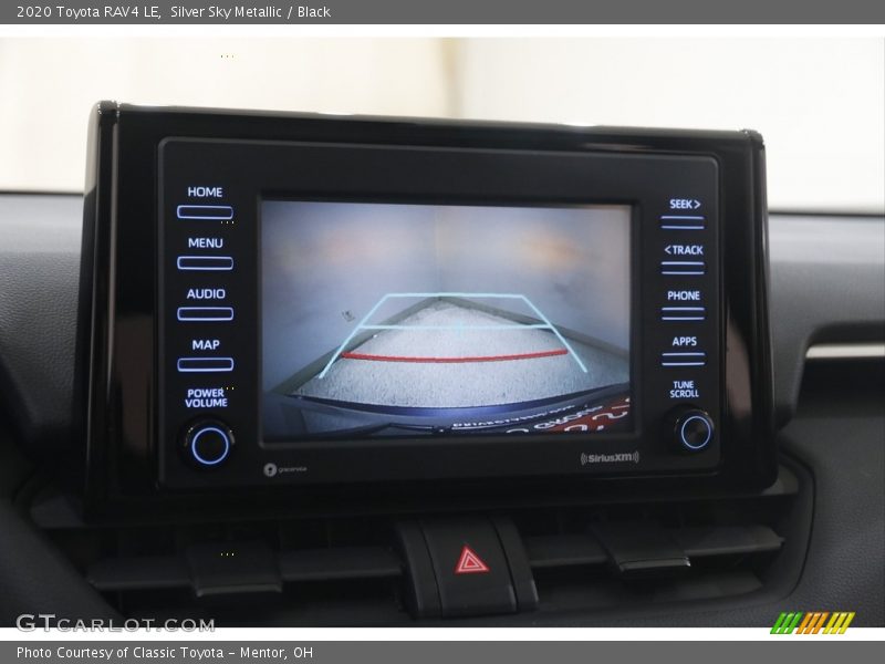 Silver Sky Metallic / Black 2020 Toyota RAV4 LE