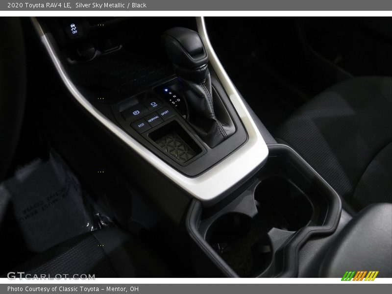 Silver Sky Metallic / Black 2020 Toyota RAV4 LE