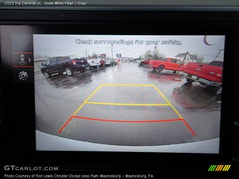 Snow White Pearl / Gray 2023 Kia Carnival LX