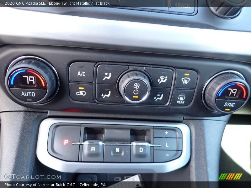 Ebony Twilight Metallic / Jet Black 2020 GMC Acadia SLE