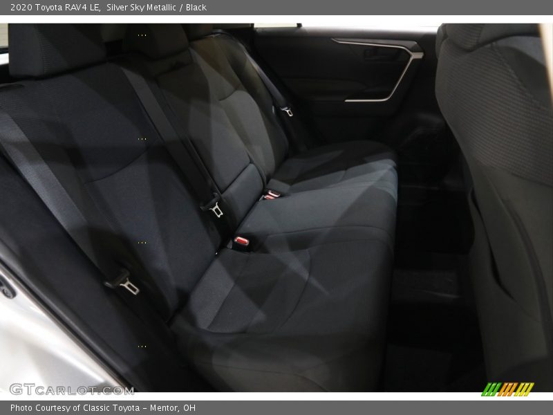 Silver Sky Metallic / Black 2020 Toyota RAV4 LE