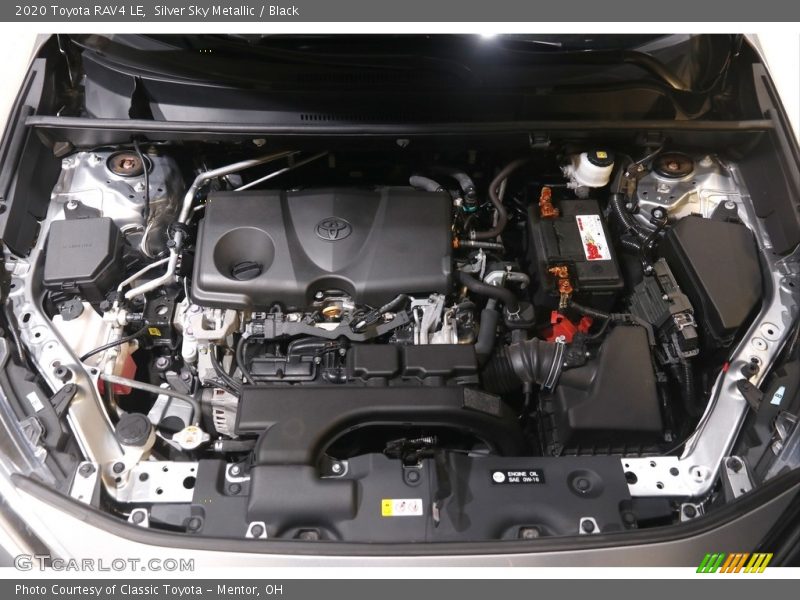Silver Sky Metallic / Black 2020 Toyota RAV4 LE