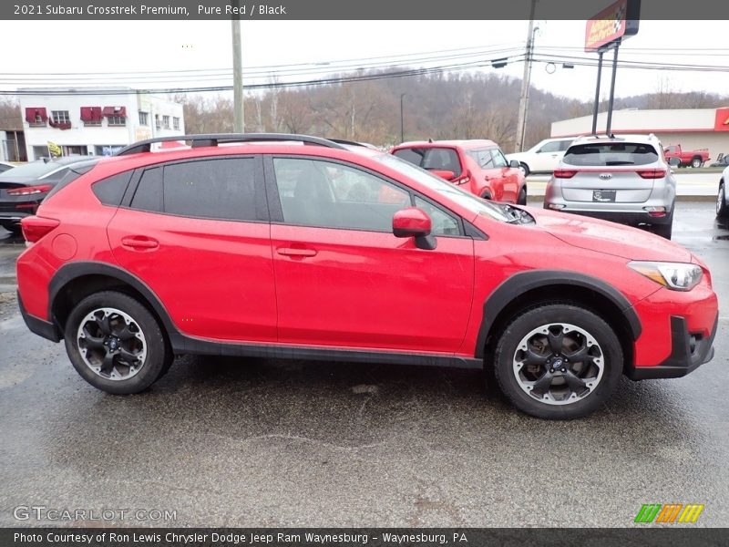Pure Red / Black 2021 Subaru Crosstrek Premium