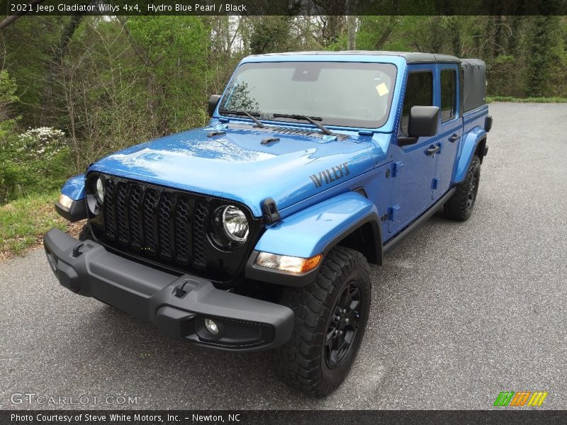 Hydro Blue Pearl / Black 2021 Jeep Gladiator Willys 4x4