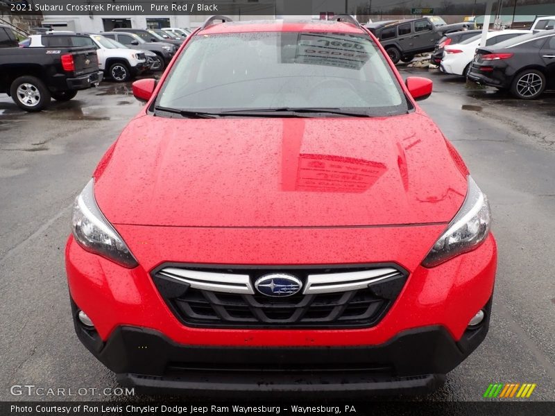 Pure Red / Black 2021 Subaru Crosstrek Premium