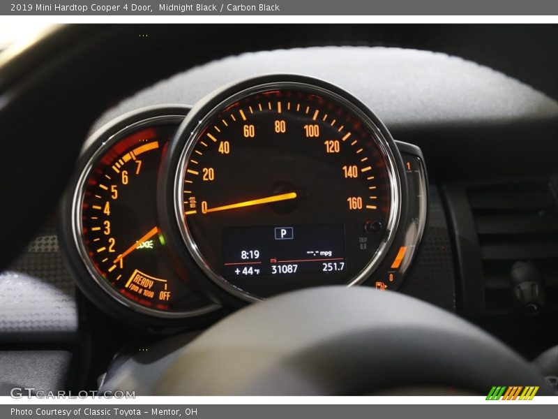 Midnight Black / Carbon Black 2019 Mini Hardtop Cooper 4 Door