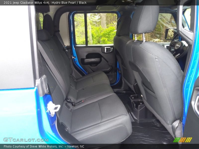Hydro Blue Pearl / Black 2021 Jeep Gladiator Willys 4x4
