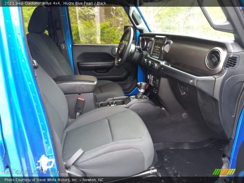Hydro Blue Pearl / Black 2021 Jeep Gladiator Willys 4x4
