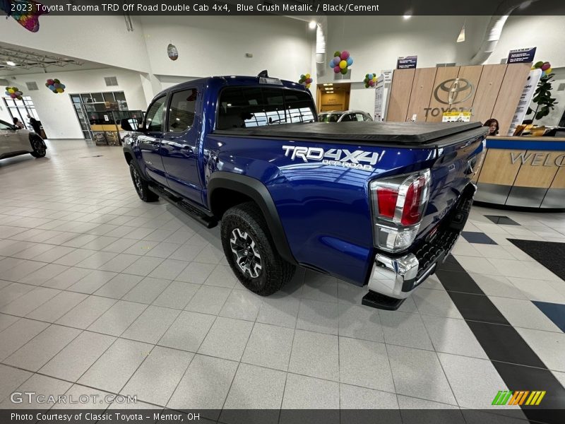 Blue Crush Metallic / Black/Cement 2023 Toyota Tacoma TRD Off Road Double Cab 4x4