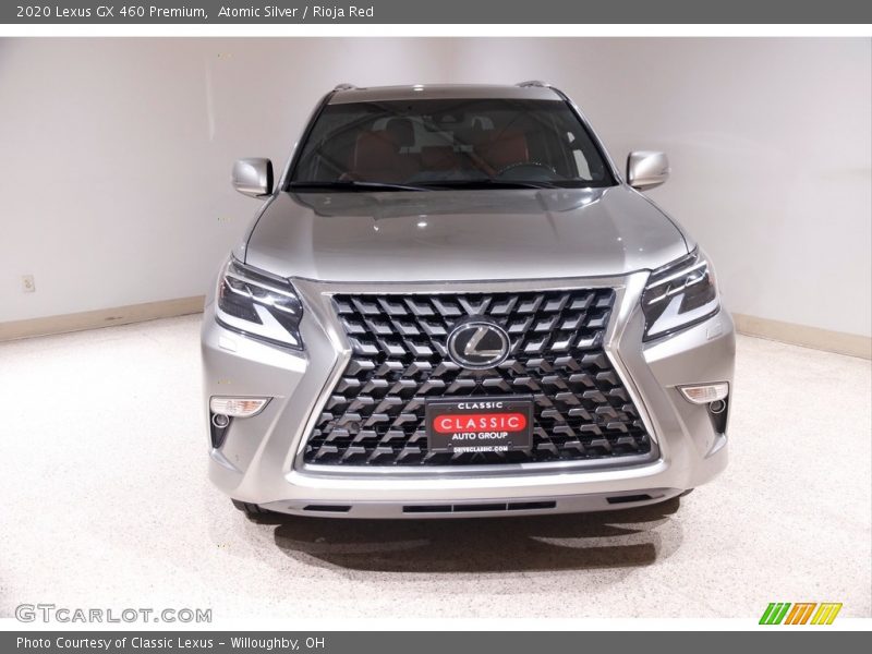 Atomic Silver / Rioja Red 2020 Lexus GX 460 Premium