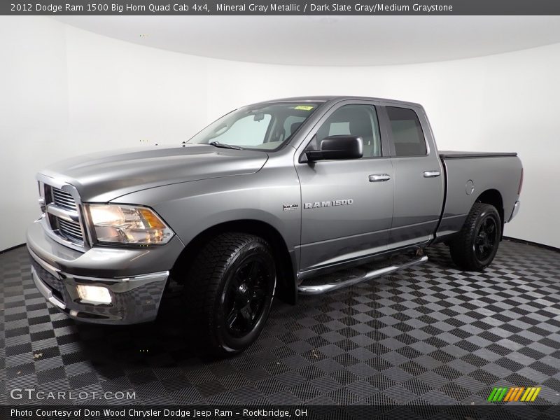 Front 3/4 View of 2012 Ram 1500 Big Horn Quad Cab 4x4