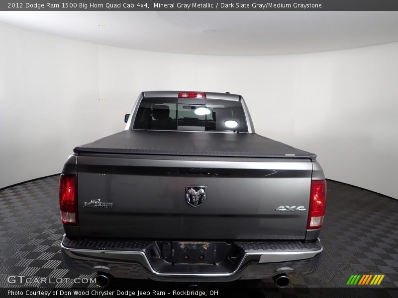 Mineral Gray Metallic / Dark Slate Gray/Medium Graystone 2012 Dodge Ram 1500 Big Horn Quad Cab 4x4