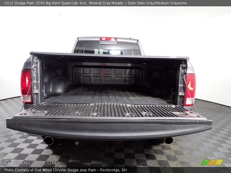 Mineral Gray Metallic / Dark Slate Gray/Medium Graystone 2012 Dodge Ram 1500 Big Horn Quad Cab 4x4