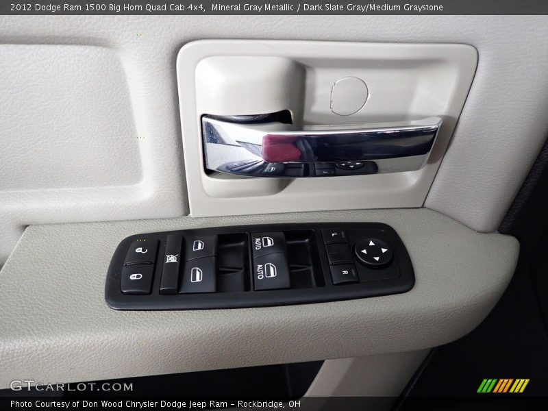 Mineral Gray Metallic / Dark Slate Gray/Medium Graystone 2012 Dodge Ram 1500 Big Horn Quad Cab 4x4