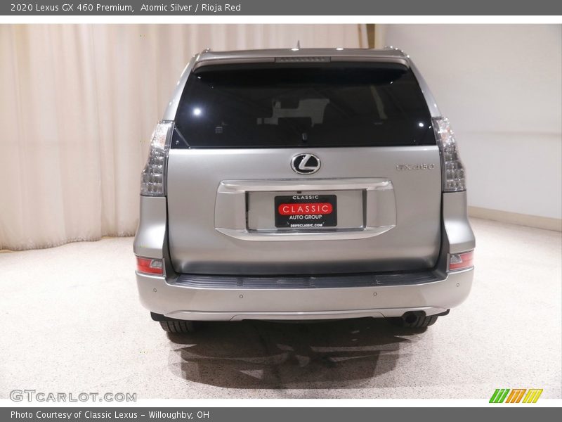 Atomic Silver / Rioja Red 2020 Lexus GX 460 Premium