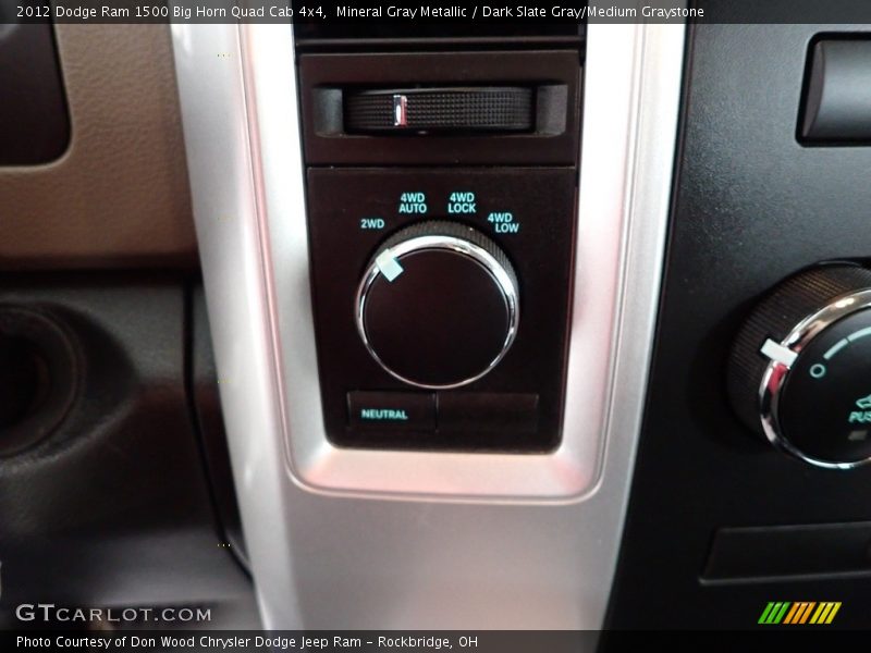 Mineral Gray Metallic / Dark Slate Gray/Medium Graystone 2012 Dodge Ram 1500 Big Horn Quad Cab 4x4