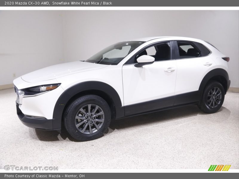 Snowflake White Pearl Mica / Black 2020 Mazda CX-30 AWD