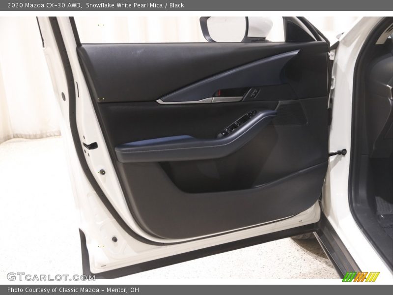 Snowflake White Pearl Mica / Black 2020 Mazda CX-30 AWD