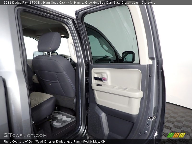 Mineral Gray Metallic / Dark Slate Gray/Medium Graystone 2012 Dodge Ram 1500 Big Horn Quad Cab 4x4